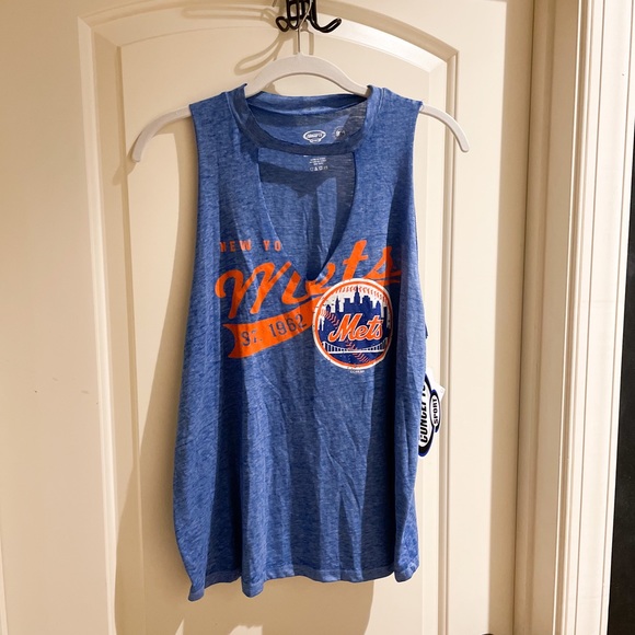 🆕 Women’s NY Mets Keyhole Tank Top - Picture 2 of 5